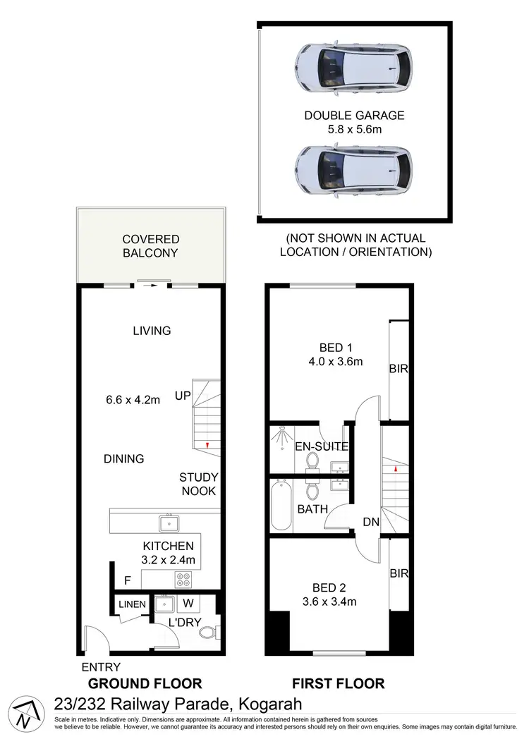 Floorplan of Homely apartment listing, 23/232 Railway Parade, Kogarah NSW 2217