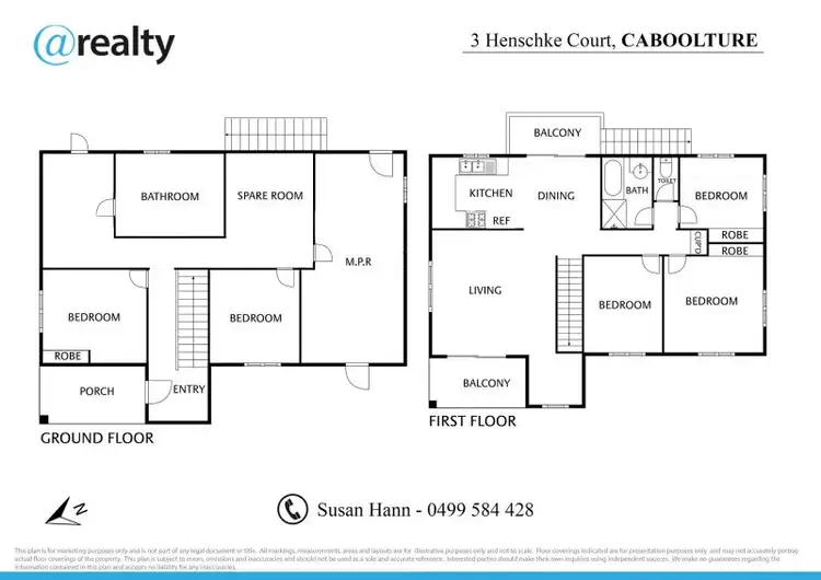 Floorplan of Homely house listing, 3 Henschke Court, Caboolture QLD 4510