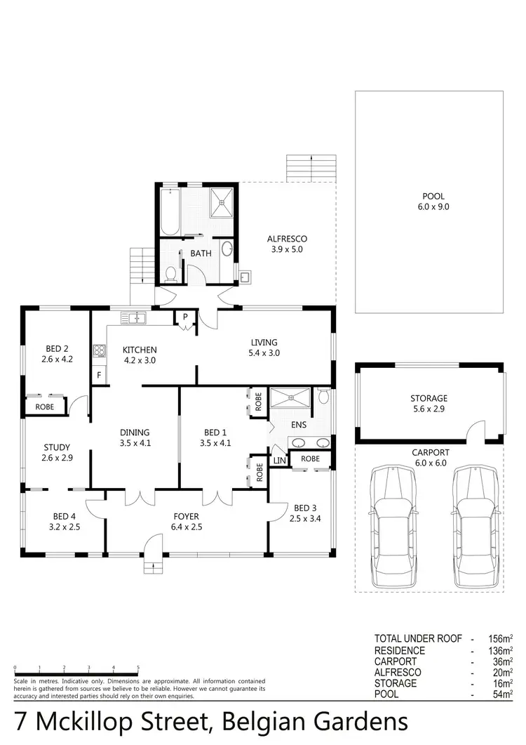 Floorplan of Homely house listing, 7 McKillop Street, Belgian Gardens QLD 4810
