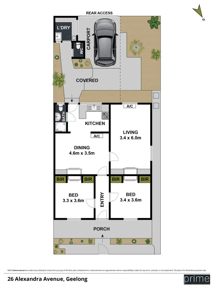 Floorplan of Homely house listing, 26 Alexandra Ave, Geelong VIC 3220