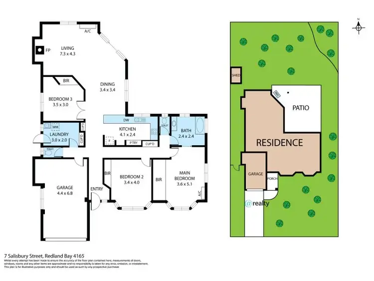 Floorplan of Homely house listing, 7 Salisbury Street, Redland Bay QLD 4165