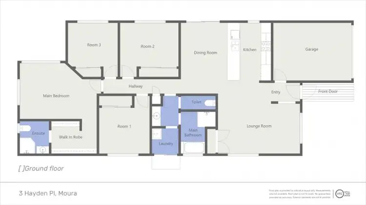 Floorplan of Homely house listing, 3 Hayden Place, Moura QLD 4718