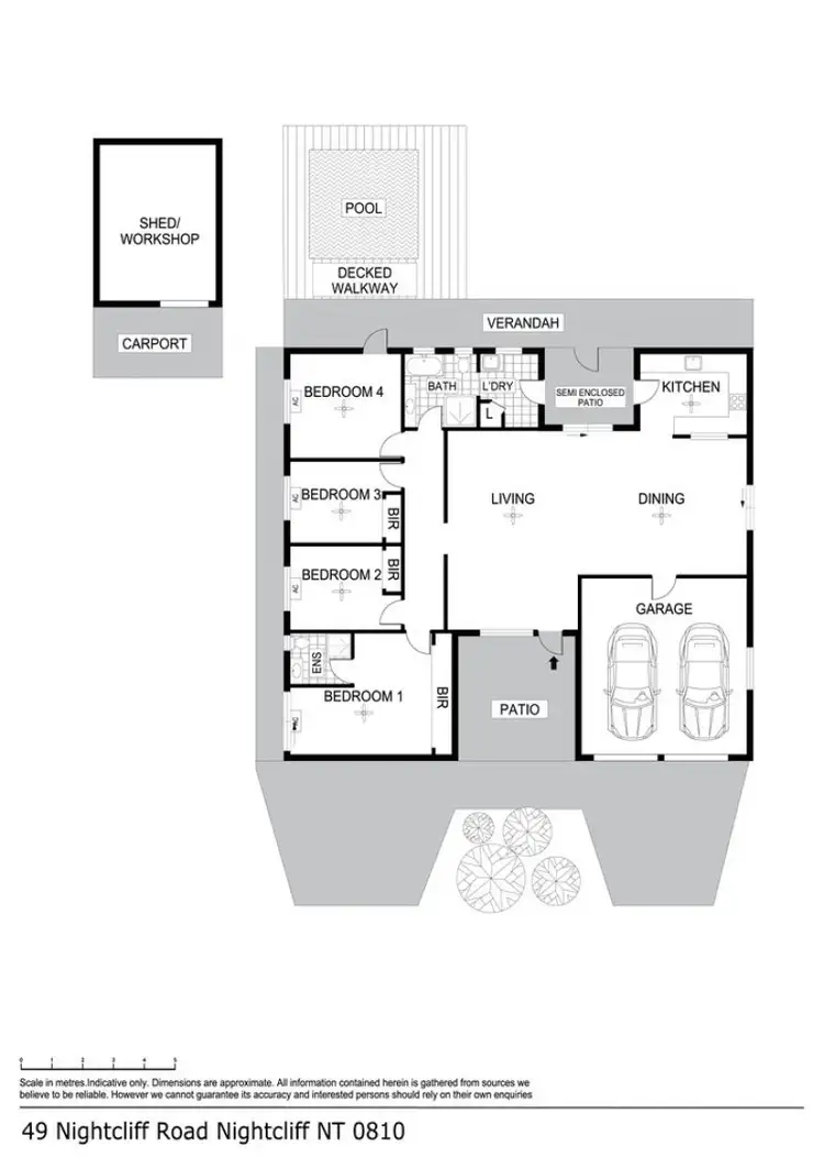 Floorplan of Homely house listing, 49 Nightcliff Road, Nightcliff NT 810