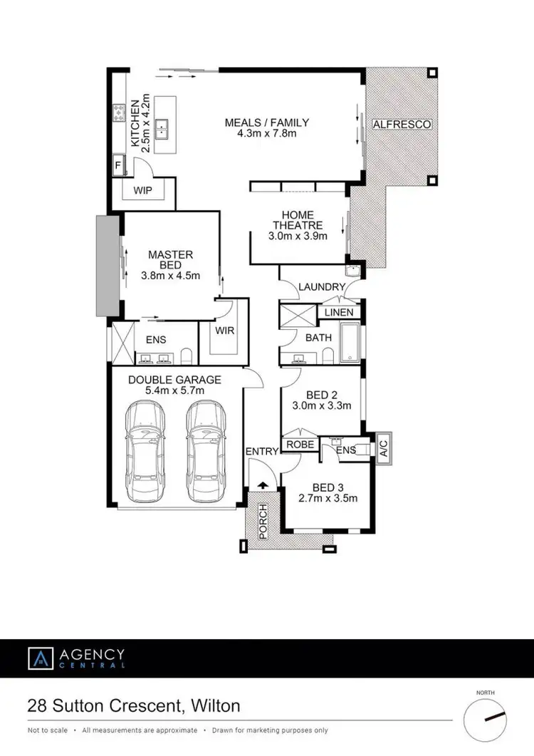 Floorplan of Homely house listing, 28 Sutton Crescent, Wilton NSW 2571