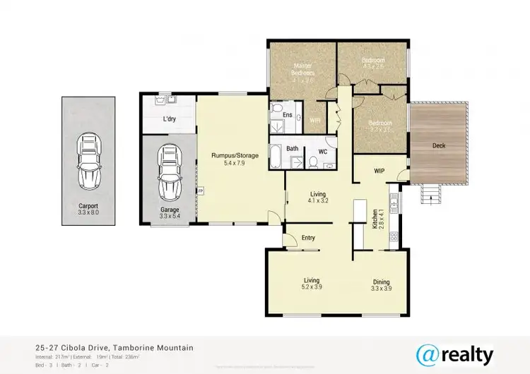 Floorplan of Homely house listing, 25-27 Cibola Drive, Tamborine Mountain QLD 4272