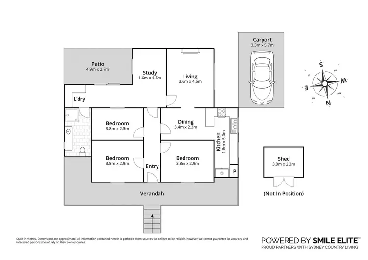 Floorplan of Homely house listing, 51 Campbell Street, Moruya NSW 2537
