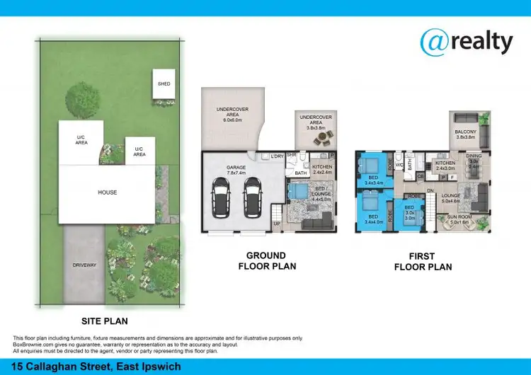 Floorplan of Homely house listing, 15 Callaghan Street, East Ipswich QLD 4305