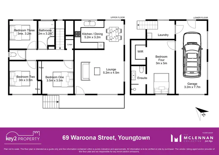 Floorplan of Homely house listing, 69 Waroona Street, Youngtown TAS 7249