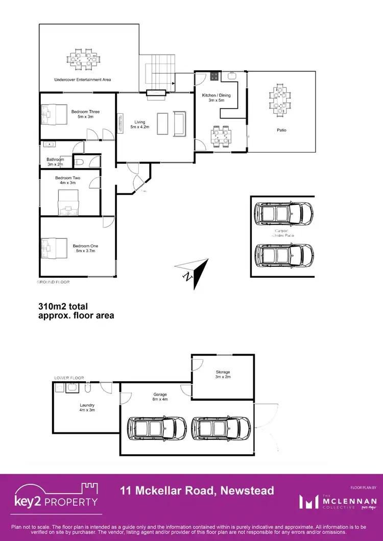 Floorplan of Homely house listing, 11 McKellar Road, Newstead TAS 7250