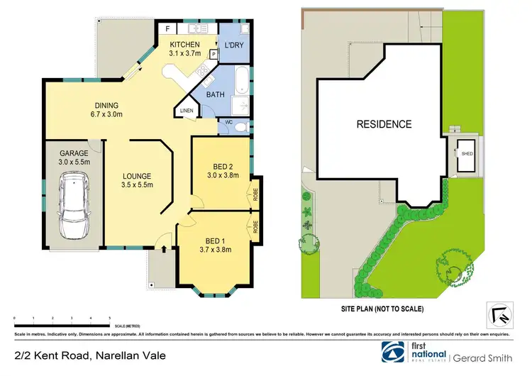 Floorplan of Homely house listing, 2/2 Kent Road, Narellan Vale NSW 2567