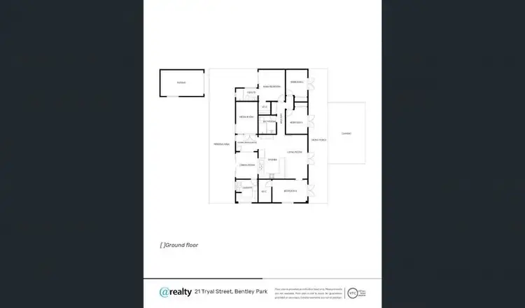 Floorplan of Homely house listing, 21 Tryal Street, Bentley Park QLD 4869
