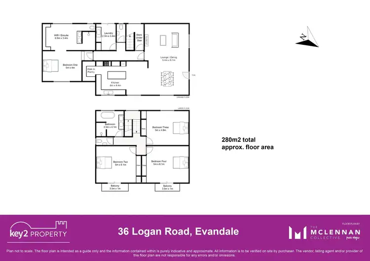 Floorplan of Homely house listing, 36 Logan Road, Evandale TAS 7212