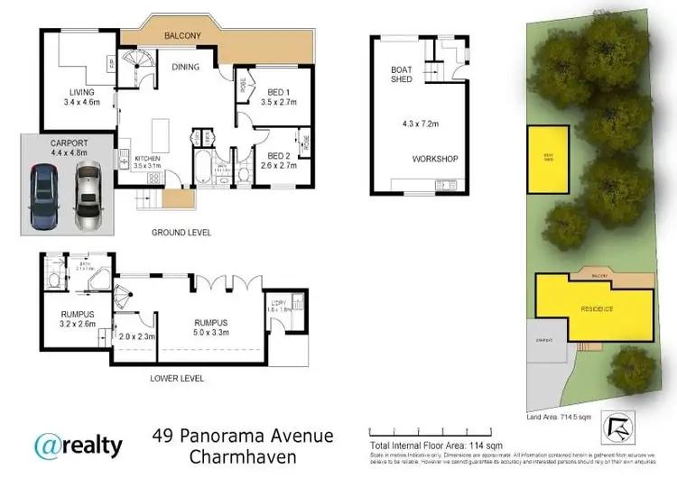 Floorplan of Homely house listing, 49 Panorama Avenue, Charmhaven NSW 2263