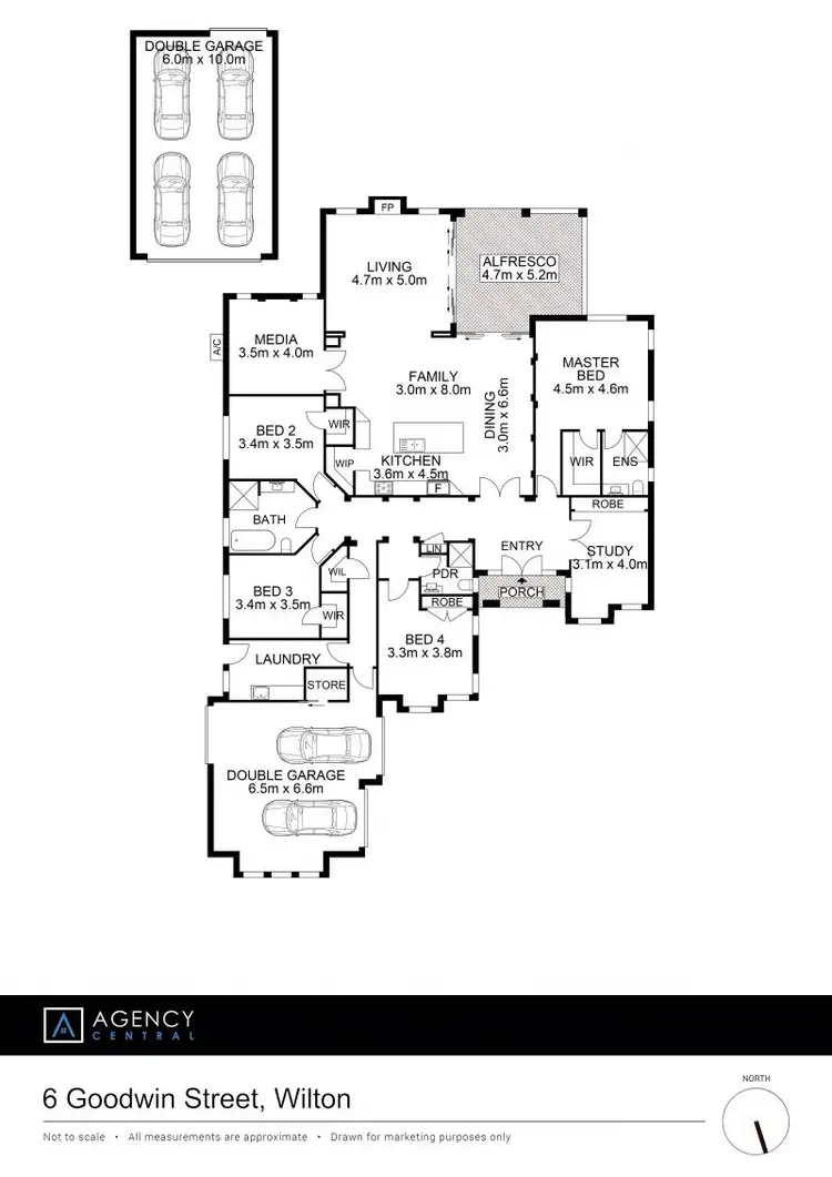 Floorplan of Homely house listing, 6 Goodwin Street, Wilton NSW 2571
