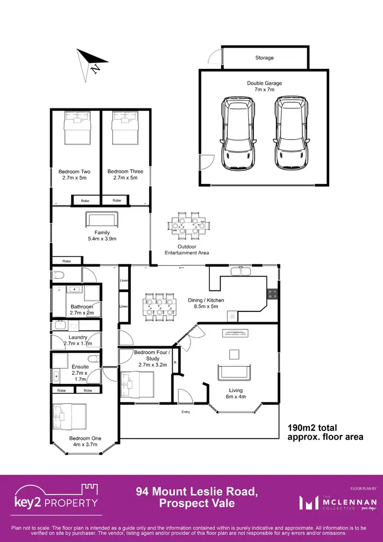 Floorplan of Homely house listing, 94 Mount Leslie Road, Prospect Vale TAS 7250