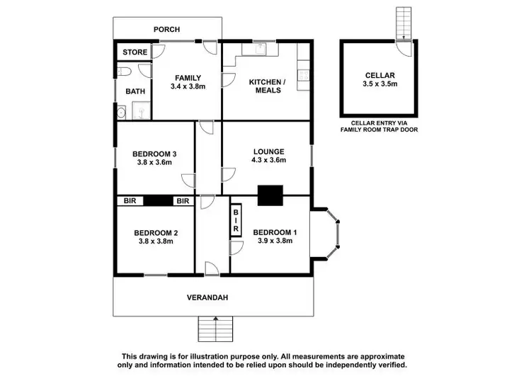 Floorplan of Homely house listing, 5-7 Pine Hall Avenue, Mount Gambier SA 5290