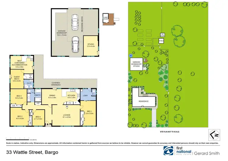 Floorplan of Homely house listing, 33 Wattle Street, Bargo NSW 2574