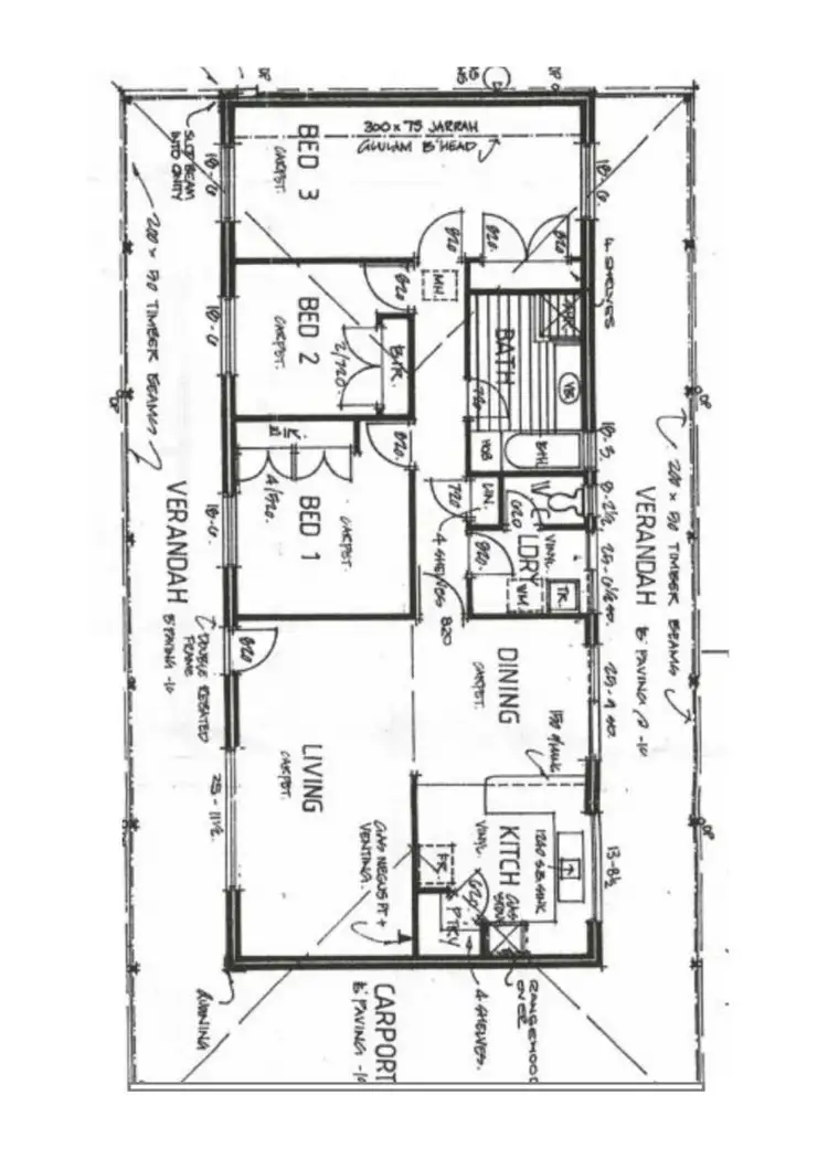 Floorplan of Homely house listing, 7 Brighton Place, Greenfields WA 6210