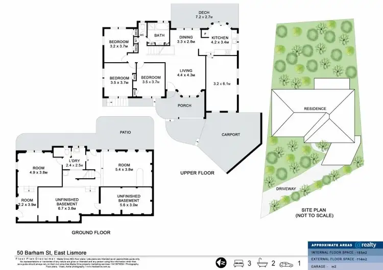 Floorplan of Homely house listing, 50 Barham Street, East Lismore NSW 2480