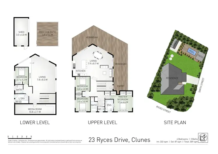 Floorplan of Homely house listing, 23 Ryces Drive, Clunes NSW 2480