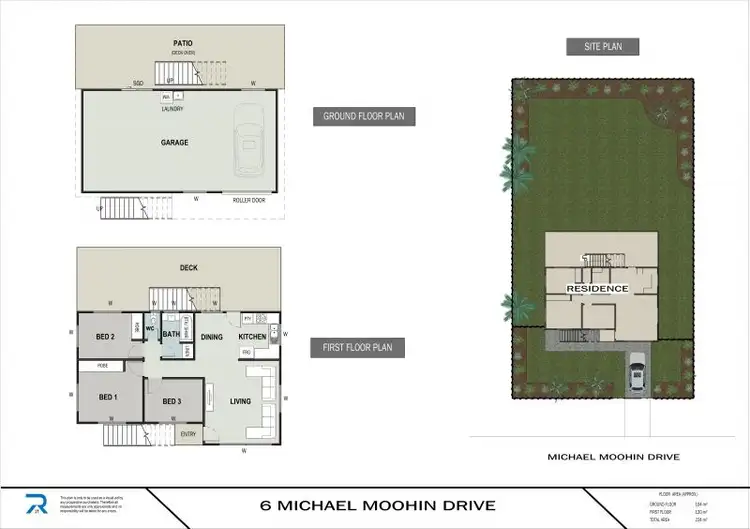 Floorplan of Homely house listing, 6 Michael Moohin Drive, Slade Point QLD 4740