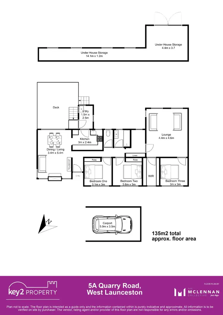 Floorplan of Homely house listing, 5a Quarry Road, West Launceston TAS 7250