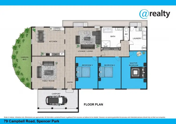 Floorplan of Homely house listing, 79 Campbell Road, Spencer Park WA 6330