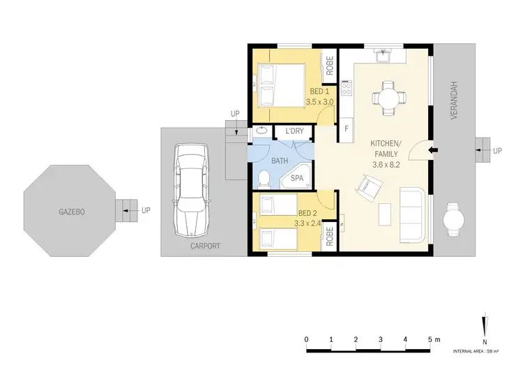 Floorplan of Homely house listing, 3/9 King Street, Daylesford VIC 3460