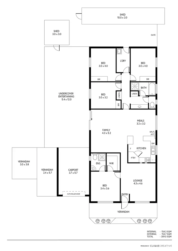 Floorplan of Homely house listing, Address available on request