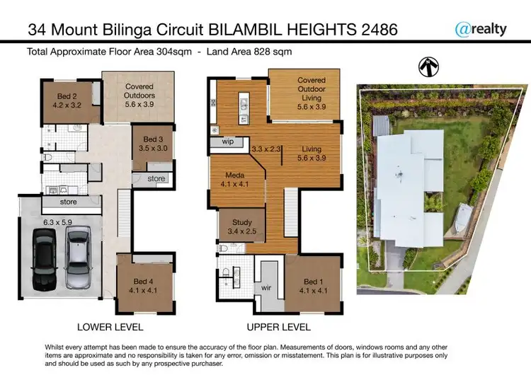Floorplan of Homely house listing, 34 Mount Bilinga Circuit, Bilambil Heights NSW 2486