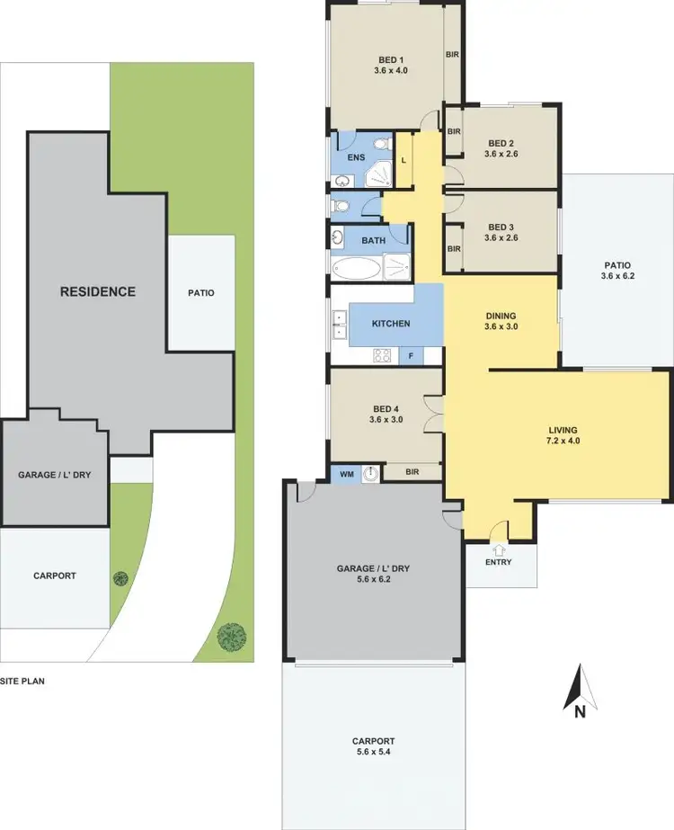 Floorplan of Homely house listing, 46 Ascendancy Way, Upper Coomera QLD 4209
