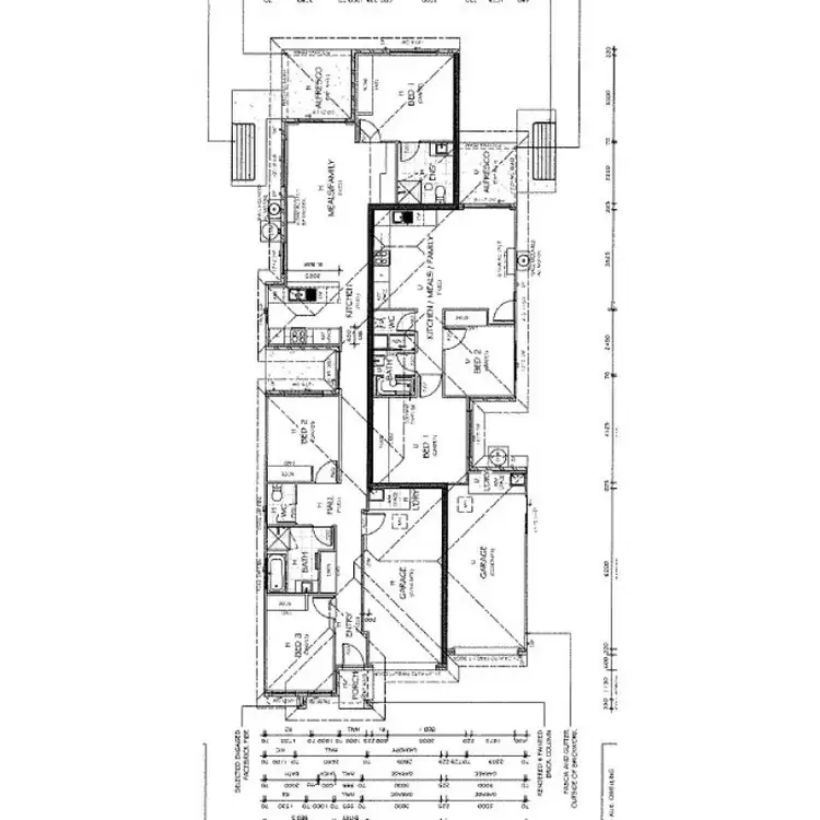 Floorplan of Homely semi-detached listing, 1 & 2/55 Rural Street, Park Ridge QLD 4125