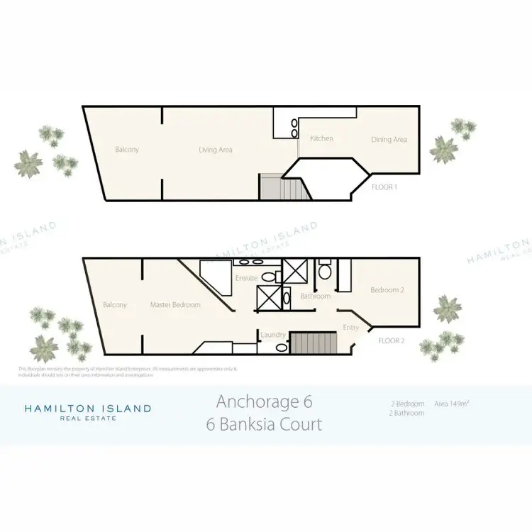 Floorplan of Homely apartment listing, Anchorage 6/6 Banksia Court, Hamilton Island QLD 4803