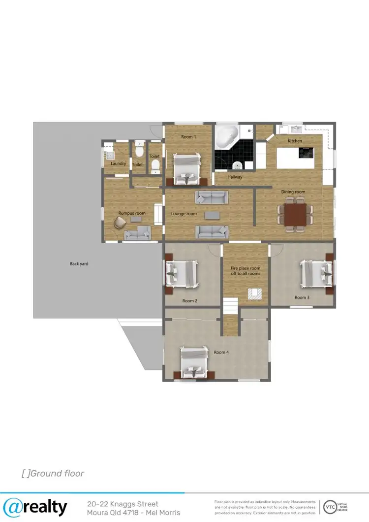 Floorplan of Homely house listing, 20-22 Knaggs Street, Moura QLD 4718
