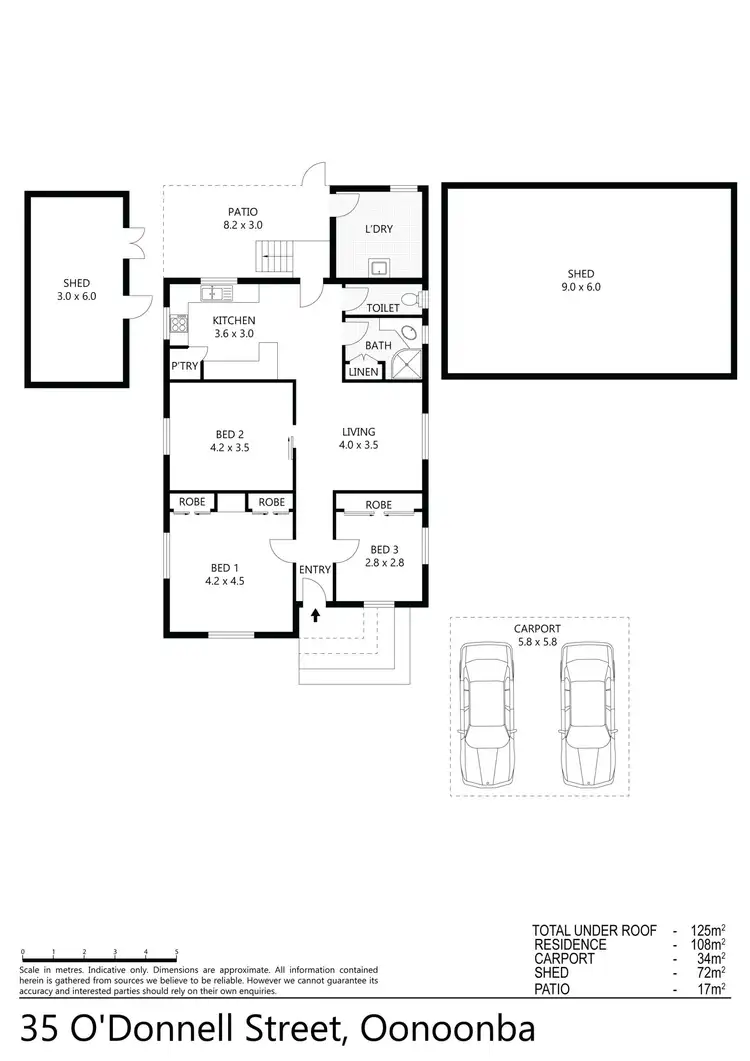 Floorplan of Homely house listing, 35 O'Donnell Street, Oonoonba QLD 4811