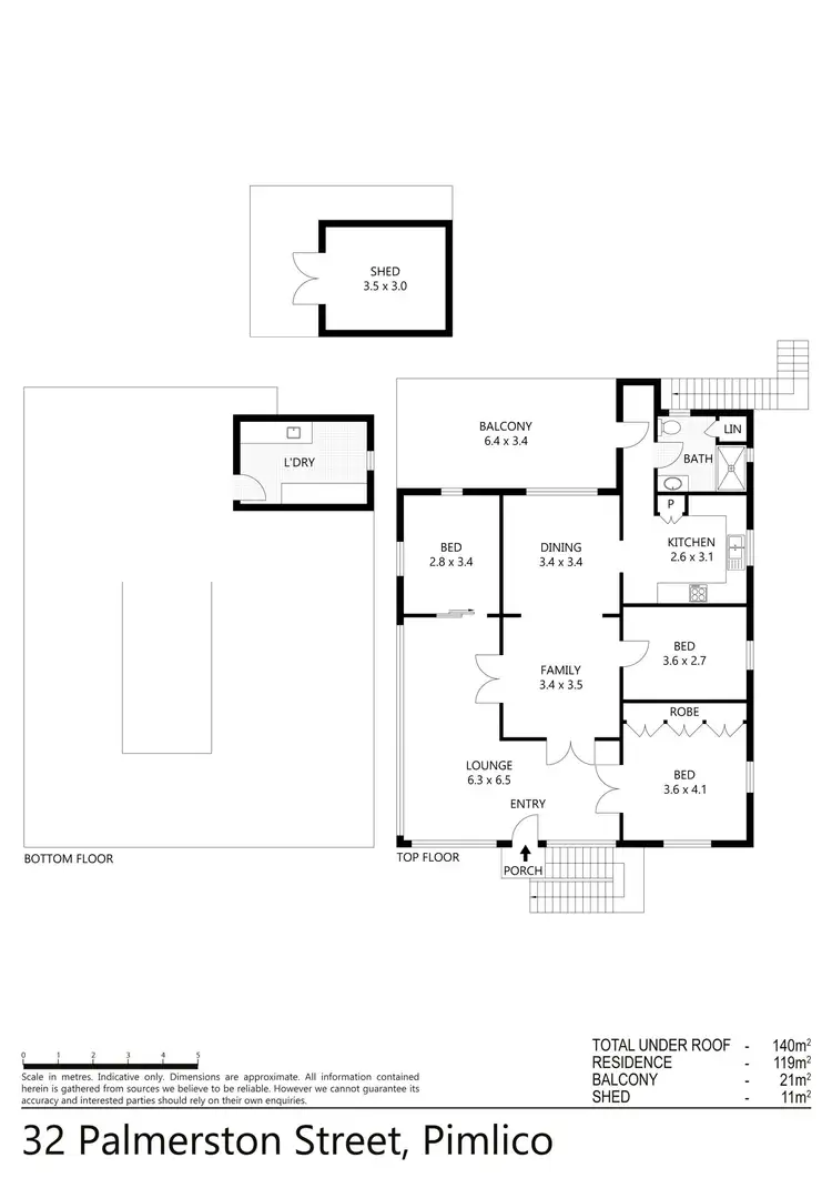 Floorplan of Homely house listing, 32 Palmerston Street, Pimlico QLD 4812