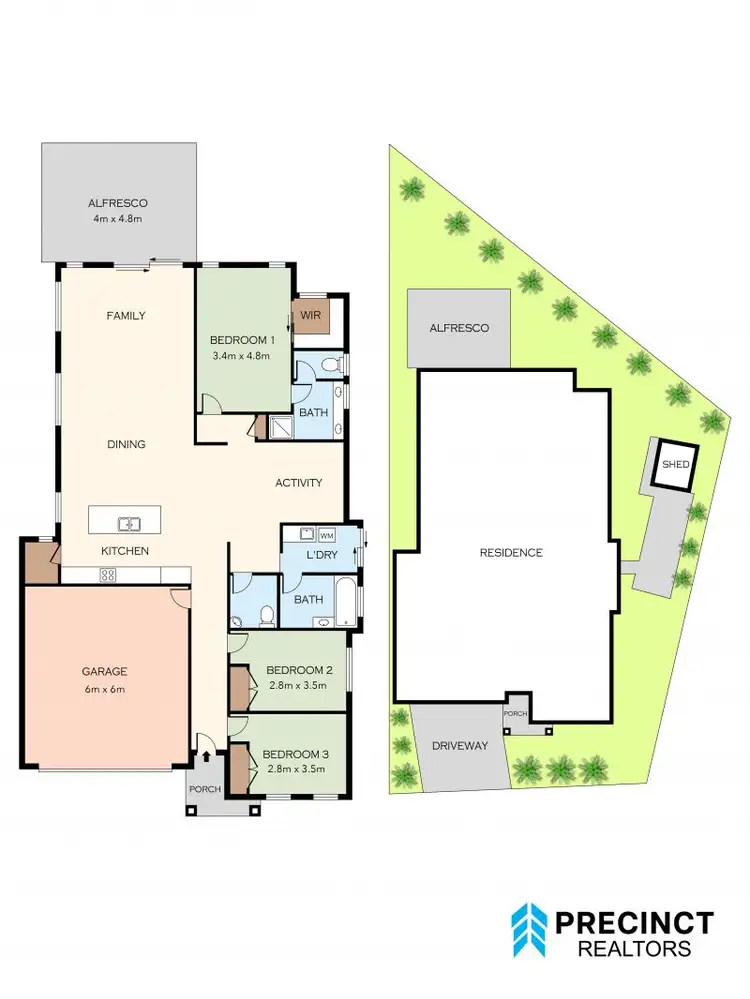 Floorplan of Homely house listing, 6 Lindeman Street, Burpengary East QLD 4505