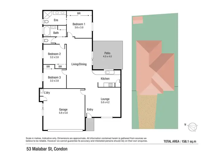 Floorplan of Homely house listing, 53 Malabar Street, Condon QLD 4815