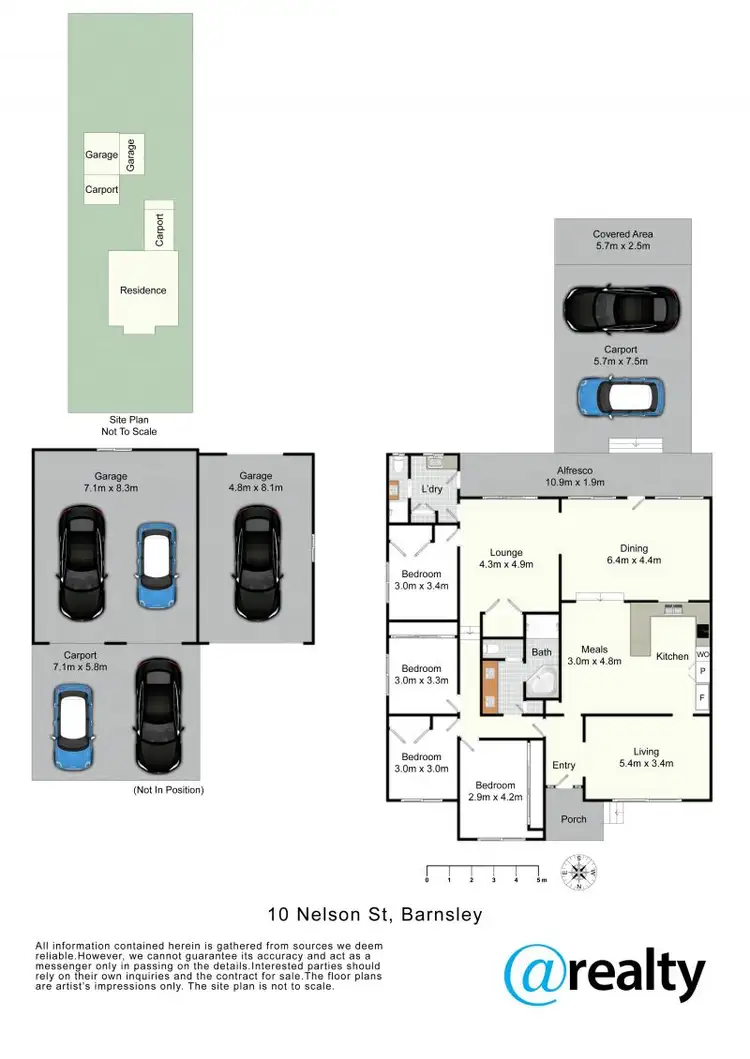 Floorplan of Homely house listing, 10 Nelson Street, Barnsley NSW 2278