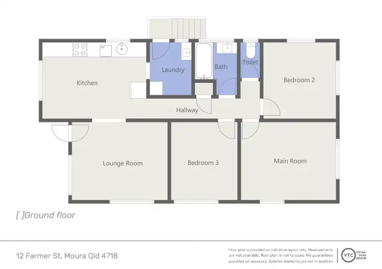 Floorplan of Homely house listing, 12 Farmer Street, Moura QLD 4718