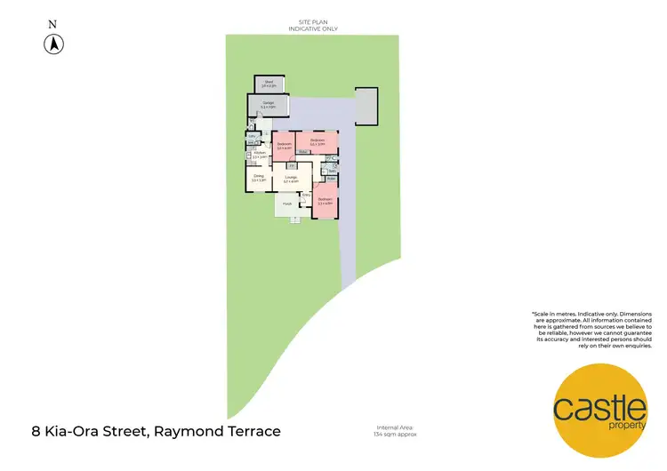 Floorplan of Homely house listing, 8 Kia-Ora St, Raymond Terrace NSW 2324