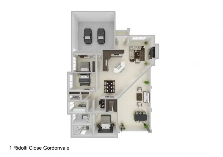 Floorplan of Homely house listing, 1 Ridolfi Close, Gordonvale QLD 4865