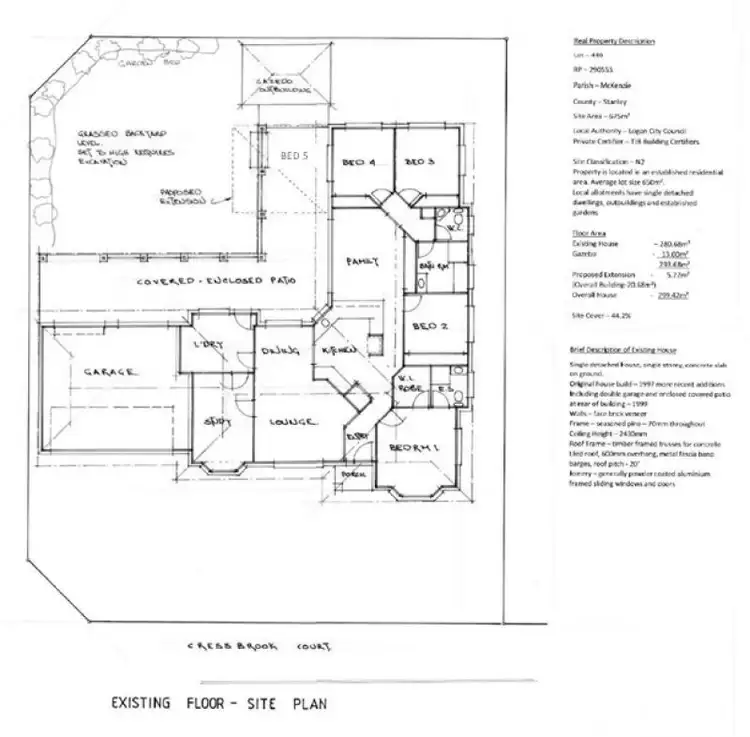 Floorplan of Homely house listing, 3 Cressbrook Court, Meadowbrook QLD 4131