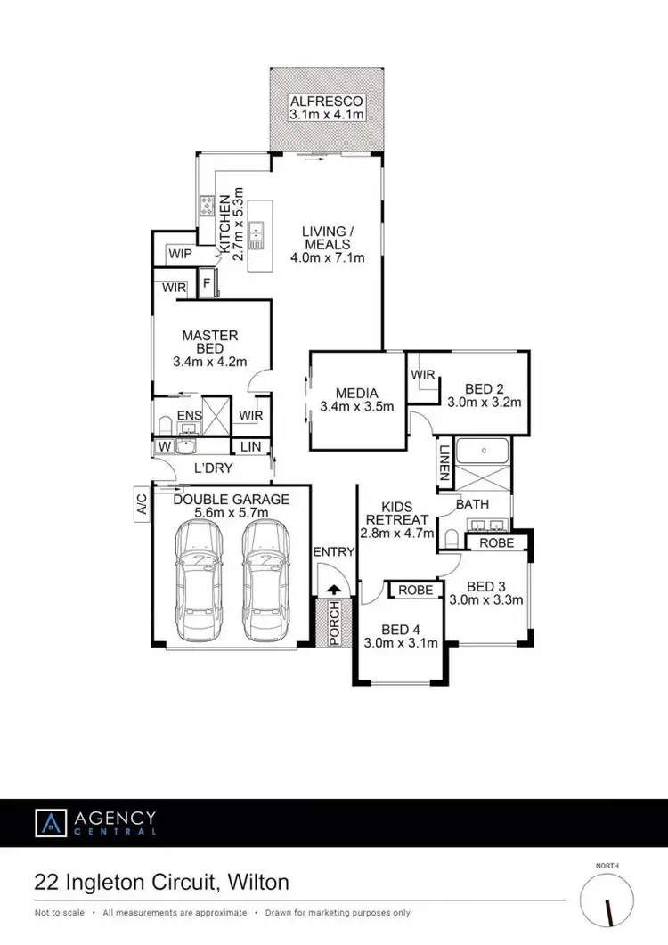 Floorplan of Homely house listing, 22 Ingleton Circuit, Wilton NSW 2571