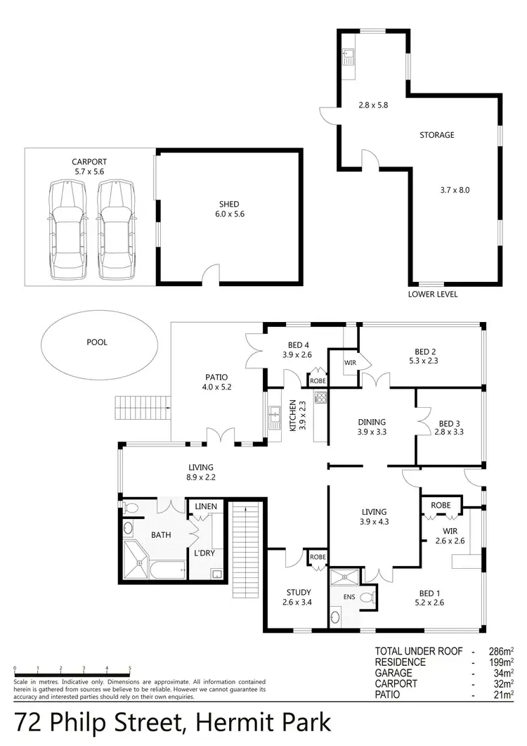 Floorplan of Homely house listing, 72 Philp Street, Hermit Park QLD 4812