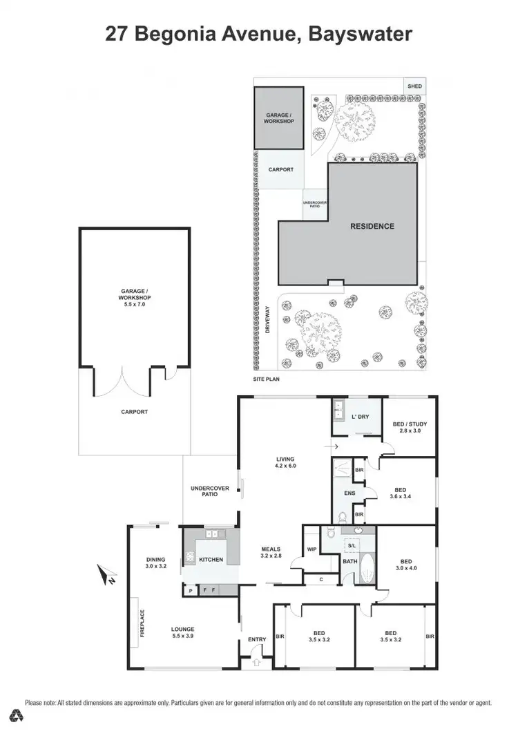 Floorplan of Homely house listing, 27 Begonia Avenue, Bayswater VIC 3153