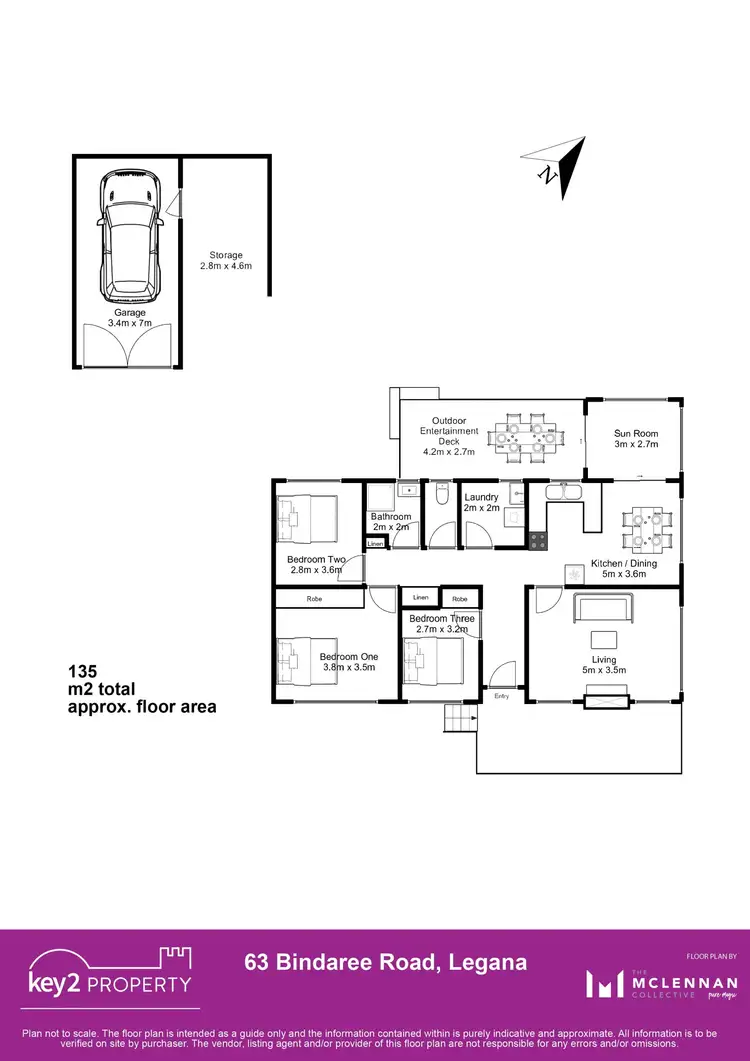 Floorplan of Homely house listing, 63 Bindaree Road, Legana TAS 7277