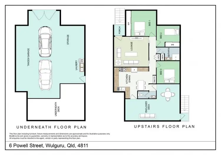 Floorplan of Homely house listing, 6 Powell Street, Wulguru QLD 4811