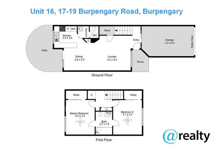Floorplan of Homely townhouse listing, 16/17-19 Burpengary Road, Burpengary QLD 4505