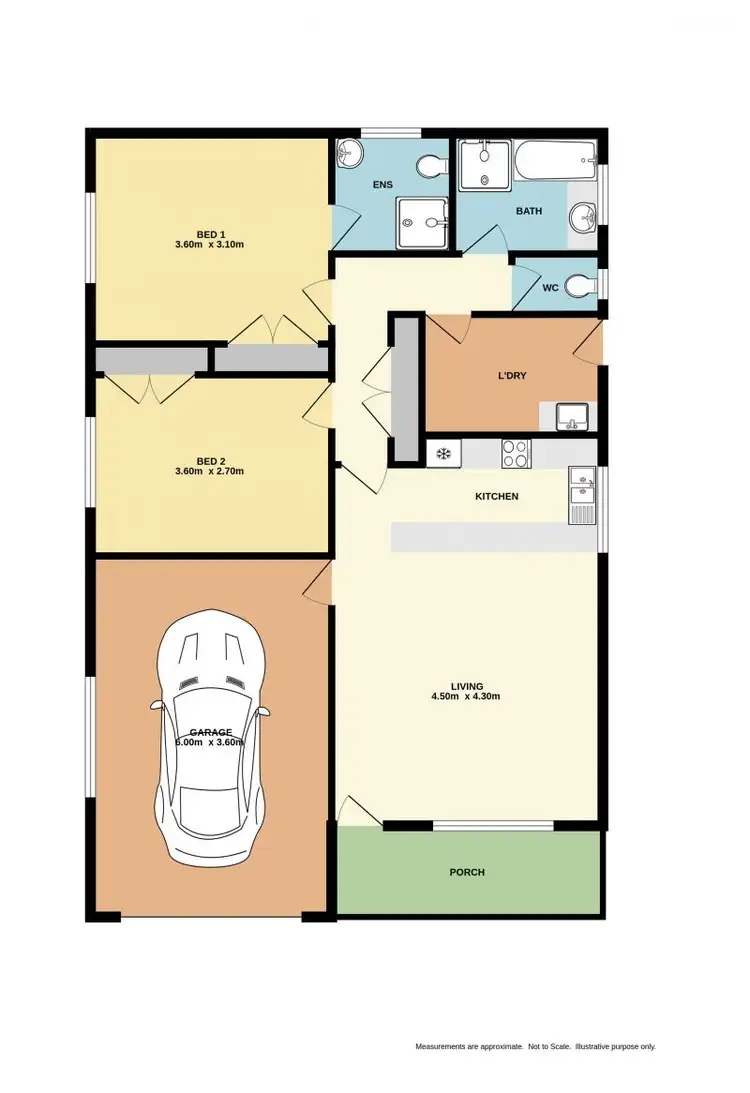 Floorplan of Homely block of units listing, 614 Prune Street, Springdale Heights NSW 2641